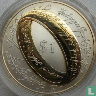 Nieuw-Zeeland 1 dollar 2003 (PROOF) "Lord of the Rings - The Ring" - Afbeelding 2