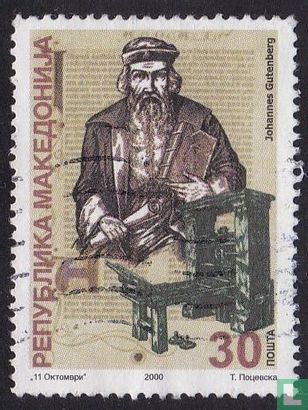 600ème anniversaire de Johannes Gutenberg