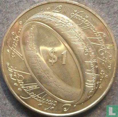 Nouvelle-Zélande 1 dollar 2003 "Lord of the Rings - The Ring" - Image 2