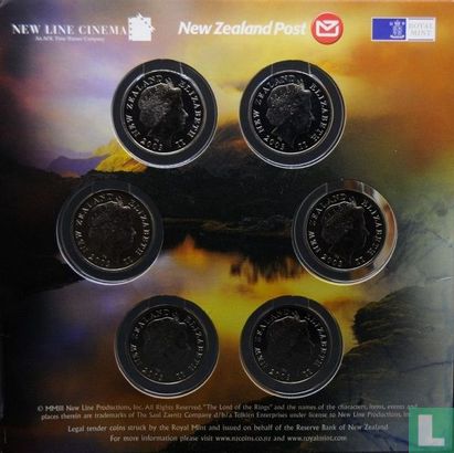 New Zealand combination set 2003 (6 coins) "Lord of the Rings" - Image 3