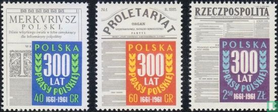 Presse polonaise 300 ans