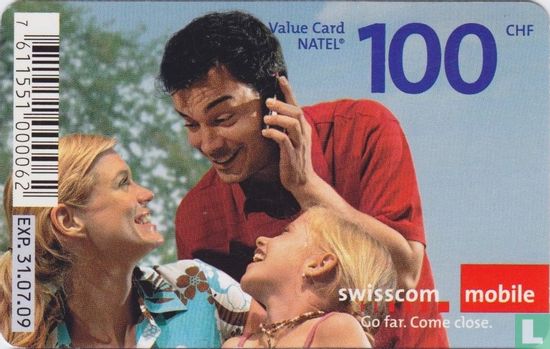 Value Card 100 CHF - Afbeelding 1