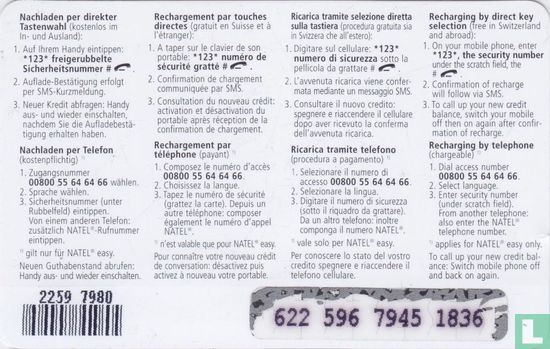 Value Card 30 CHF - Afbeelding 2