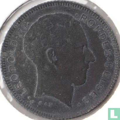 Belgique 5 francs 1943 (frappe monnaie) - Image 2