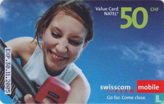 Value Card 50 CHF - Afbeelding 1