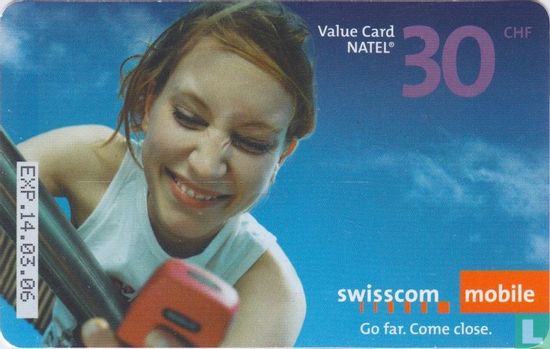 Value Card 30 CHF - Afbeelding 1