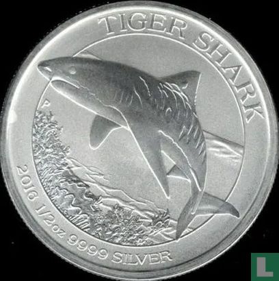 Australië 50 cents 2016 "Tiger shark" - Afbeelding 1