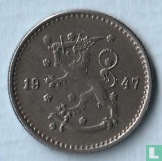 Finlande 50 penniä 1947 - Image 1
