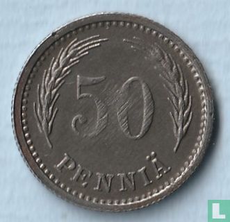 Finlande 50 penniä 1947 - Image 2