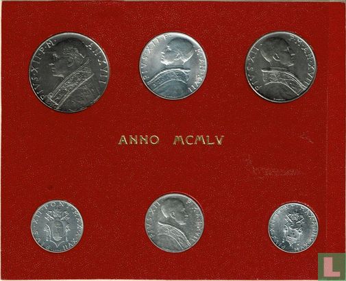Vatican mint set 1955 - Image 1