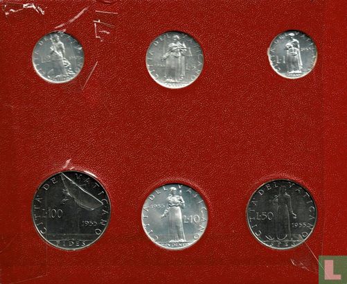 Vatican mint set 1955 - Image 2