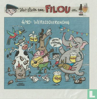 Het leven van Filou -  4/10- Werelddierendag