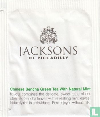 Chinese Sencha Green Tea with natural Mint - Afbeelding 1