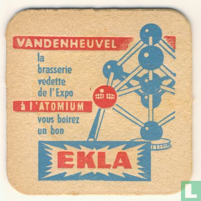 Brouwerij Vandenheuvel de "vedette" der tentoonstelling in het Atomium + Drink een goede Ekla / La brasserie vedette de l'expo à l'Atomium - Afbeelding 2
