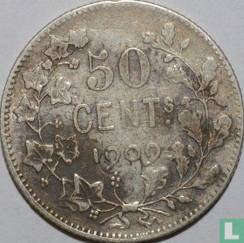 Belgique 50 centimes 1909 (FRA - TH VINÇOTTE) - Image 1