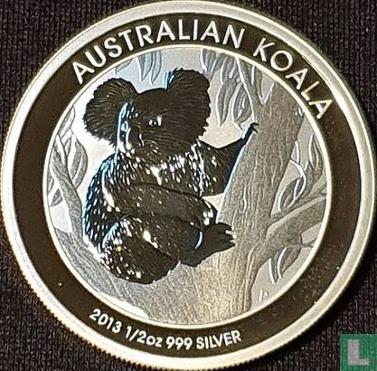 Australië 50 cents 2013 (kleurloos) "Koala" - Afbeelding 1