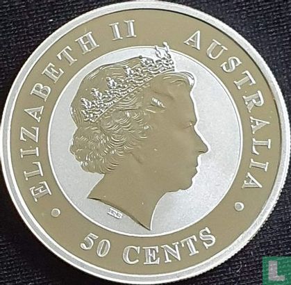 Australië 50 cents 2015 (kleurloos) "Koala" - Afbeelding 2