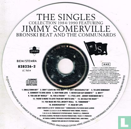 Jimmy Somerville The singles collection 1984/1990 - Afbeelding 3