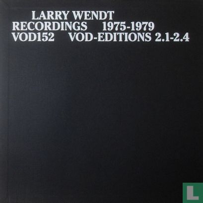Recordings 1975-1979 [lege box] - Afbeelding 1