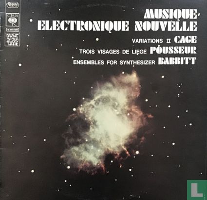  Musique electronique nouvelle: Variations II / Trois visages de Liège / Ensembles for Synthesizer - Afbeelding 1