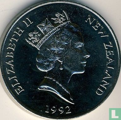 New Zealand 5 dollars 1992 "Christopher Columbus" - Image 1