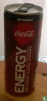 Coca-Cola - Energy - No sugar (High caffeine/guarana/B vitamins) - Image 1