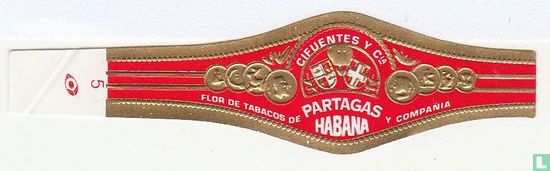 Cifuentes y Cia. Partagas Habana - Flor de Tabacos de - y Compañia - Afbeelding 1