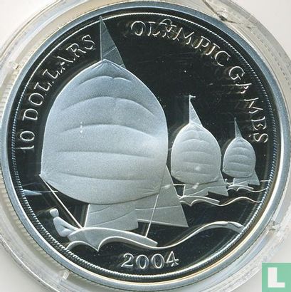 Fiji 10 dollars 2003 (PROOF) "2004 Summer Olympics in Athens" - Afbeelding 2