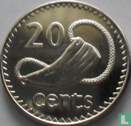 Fiji 20 cents 1998 - Afbeelding 2