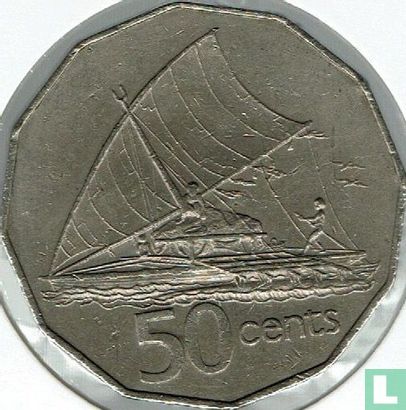 Fidji 50 cents 1986 - Image 2