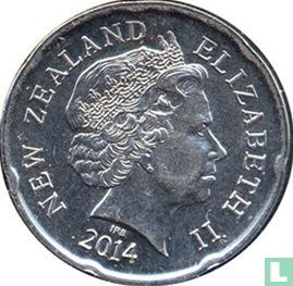 New Zealand 20 cents 2014 (narrow date) - Image 1