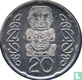 New Zealand 20 cents 2014 (narrow date) - Image 2