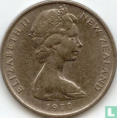 Nieuw-Zeeland 5 cents 1970 - Afbeelding 1