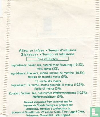 Green Tea with Mint - Afbeelding 2