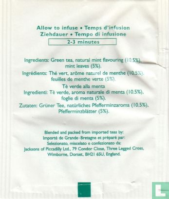 Green tea with Mint  - Afbeelding 2