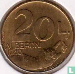 Saint-Marin 20 lire 1991 "Alberoni 1740" - Image 2