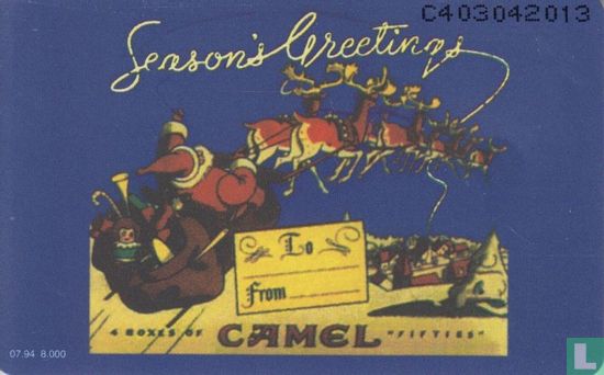 Seasons greetings Camel - Afbeelding 1