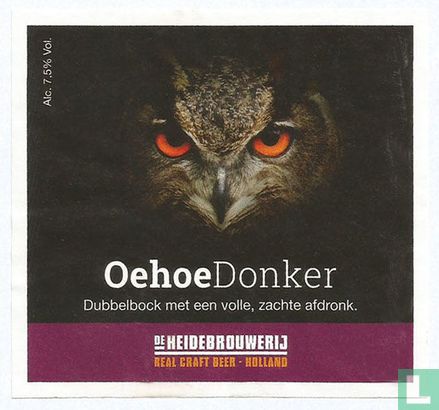 Oehoe Donker   - Afbeelding 1