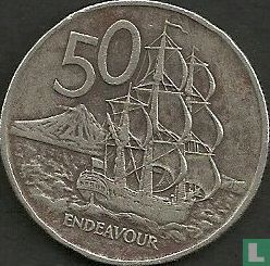 New Zealand 50 cents 1974 - Image 2