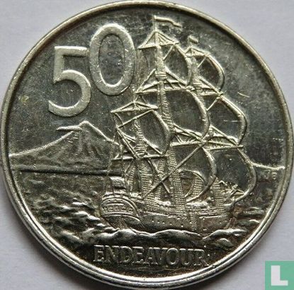 New Zealand 50 cents 2014 - Image 2