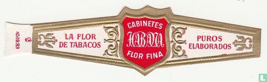 Cabinetes Habana Flor Fina - La Flor de Tabacos - Puros Elaborados - Afbeelding 1