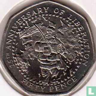 Falkland Islands 50 pence 2007 (AA) "25th anniversary of Liberation" - Image 2