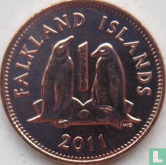 Îles Falkland 1 penny 2011 - Image 1