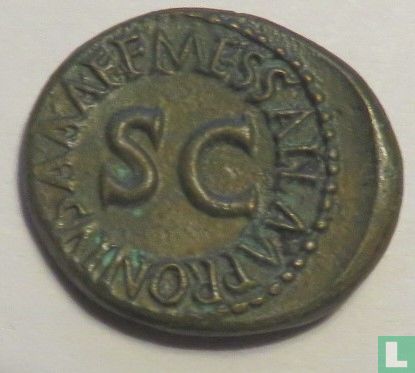 Roman Empire, Quadrans AE, August - Image 1
