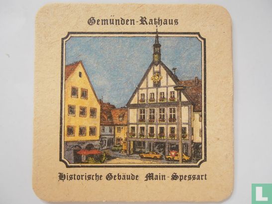Hist. gebaude: Main-Spessart Gemünden-Rathaus - Bild 1