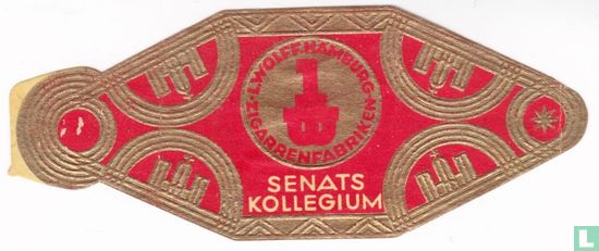 L. Wolff Hamburg Zigrenfabriken Senats Kollegium - Image 1