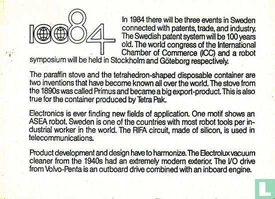 Swedish Patent System 1884-1984 - Image 3