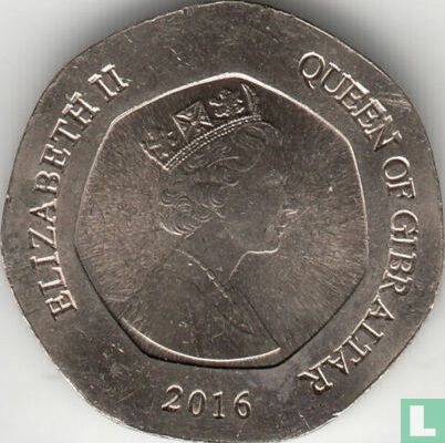 Gibraltar 20 pence 2016 - Image 1