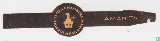 L. Wolff Hamburg Zigarrenfabriken - Amanita - Afbeelding 1