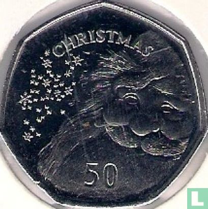 Gibraltar 50 pence 2007 "Christmas" - Afbeelding 2